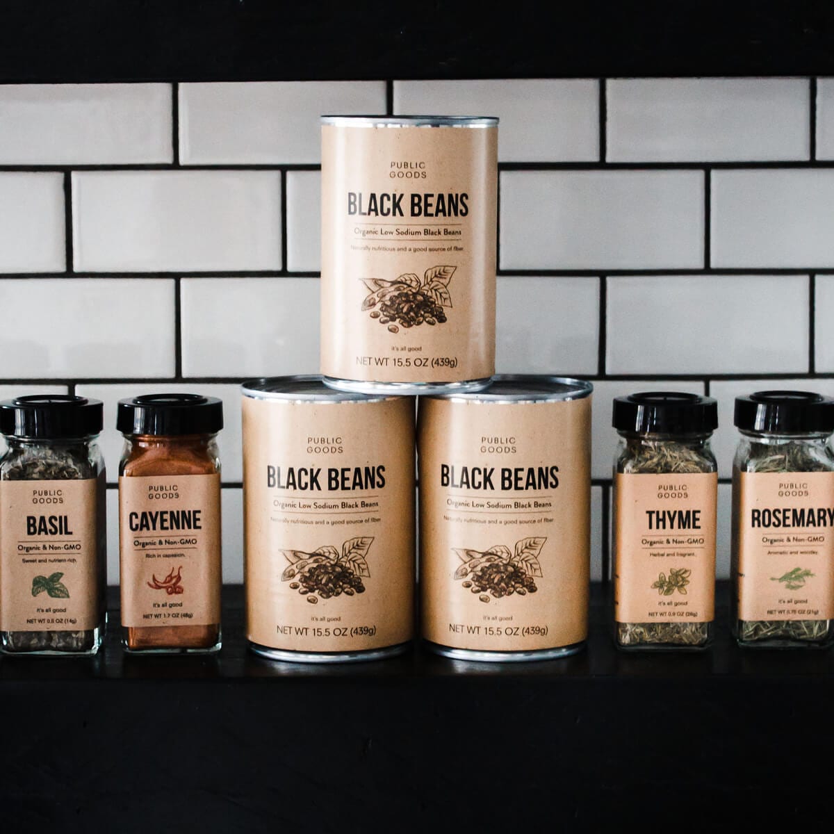三罐公共产品有机黑豆,四个罐雷电竞合法吗子公共物品香料